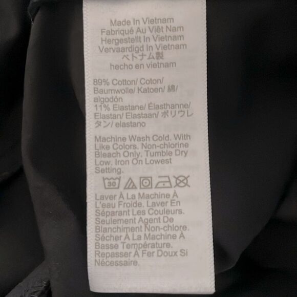 J Crew Factory NWT Maternity Leggings Size XL in Black - Picture 7 of 7